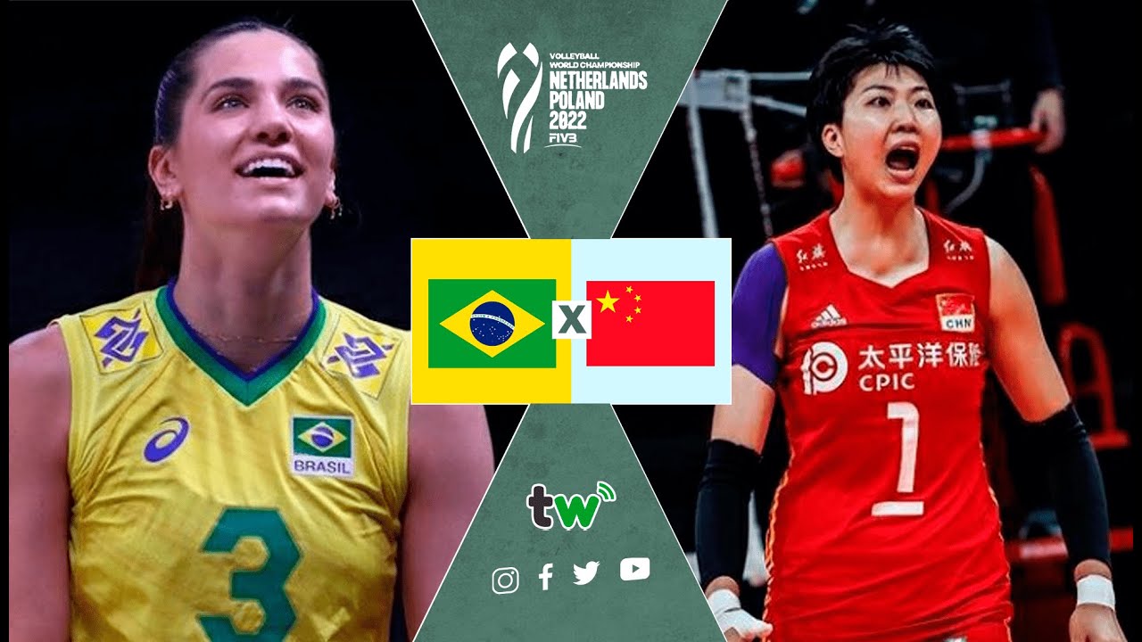 Jogaço! Brasil vence a China no Mundial de Vôlei Feminino e segue em busca  de título inédito - Lance!