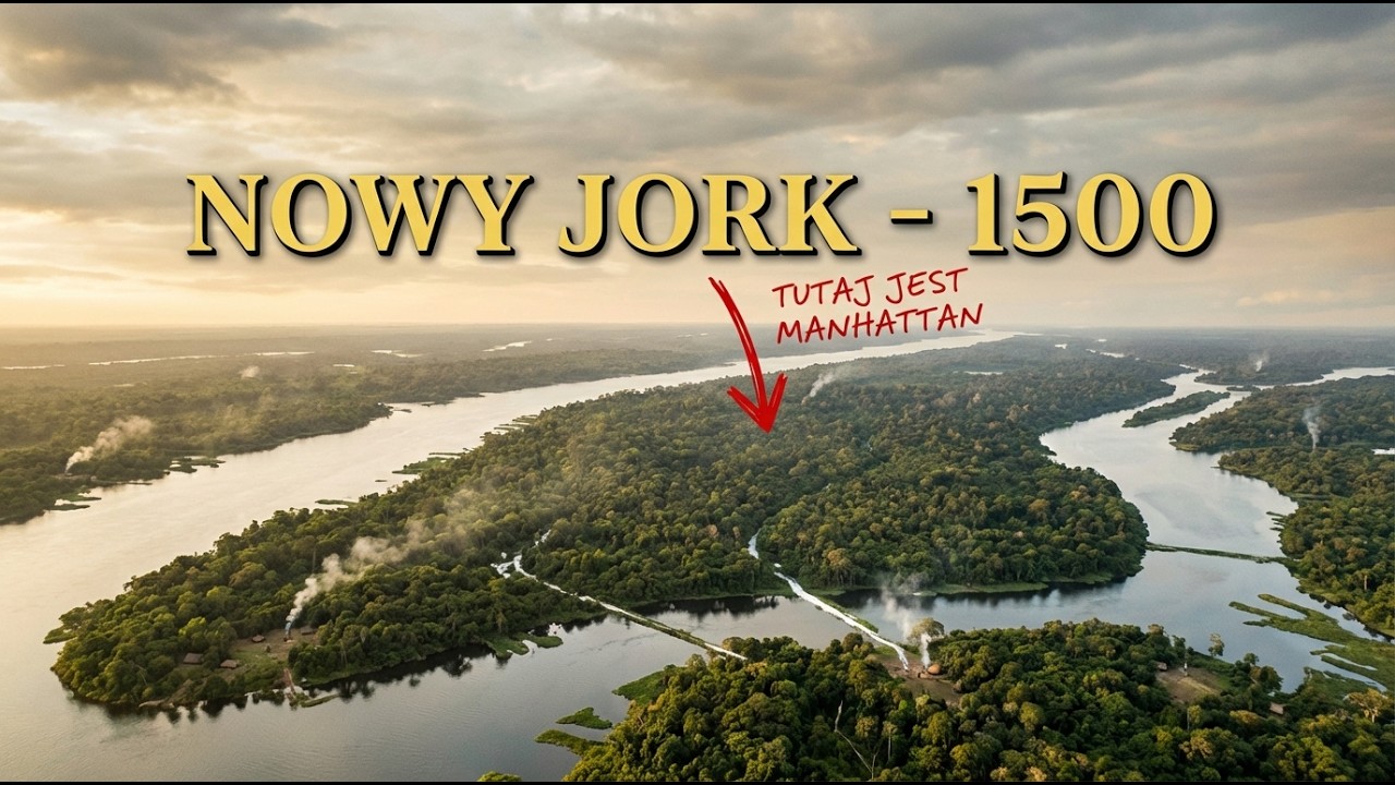 Tak wyglądał Nowy Jork w 1500 roku | AI