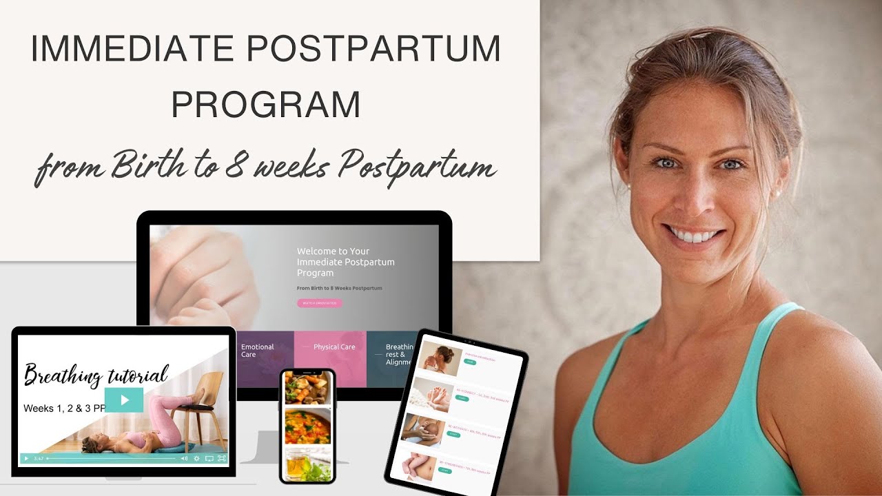 8 Simple Postpartum Exercises Guide From Expert Postpartum Fitness