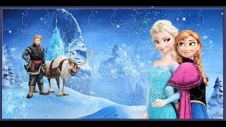 Watch Princess Anna from Frozen Puzzle game for kids screenshot 1