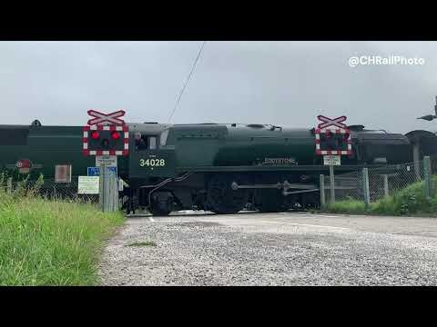 Quarr Farm Level Crossing, Dorset (27/07/2023) and (12/05/2024)