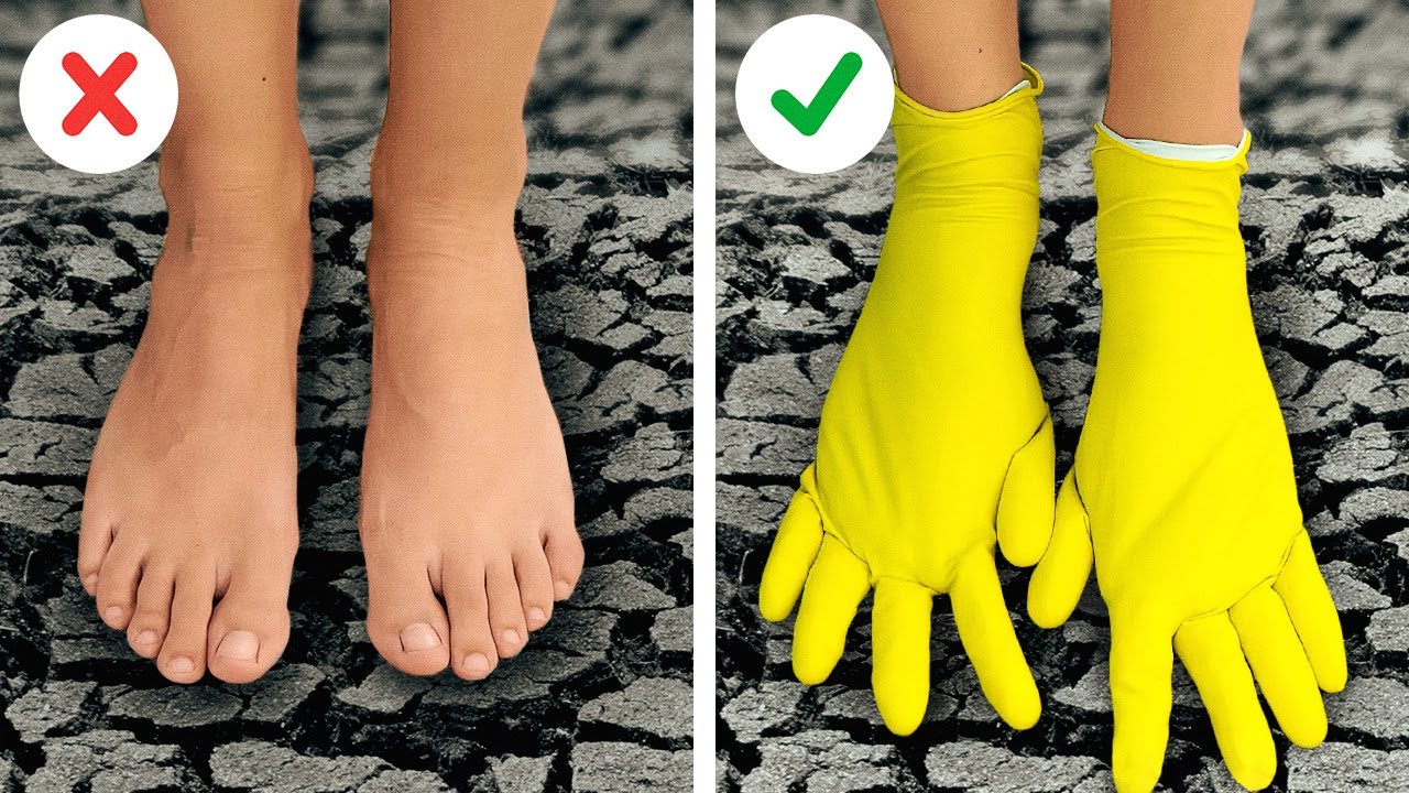 50 Hacks for your FEET and SHOES that'll bright your life up