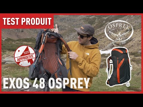 TEST DU SAC A DOS EXOS 48 OSPREY - AVIS