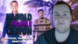 Harold and the Purple Crayon (2024) | Official Trailer #2 | LIVE Reaction!!! (HD)
