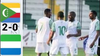 Comoros 2-0 Sierra Leone /All Goals