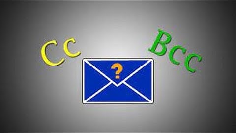 CC and BCC? Every internet user Must Know Urdu - What is the difference between CC and BCC