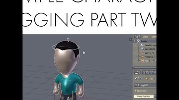 Daily Blender Tip 85 - Rigging A Simple Character Part 2