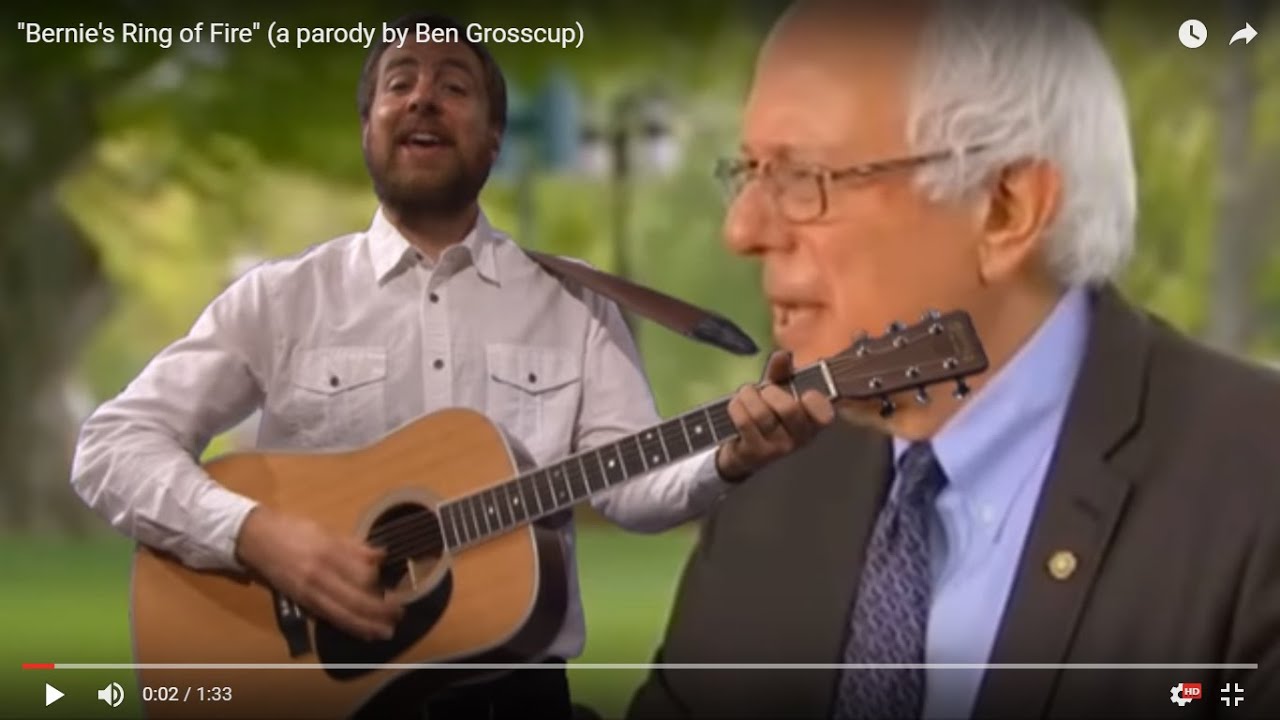 Election Parody of "Ring of Fire" (New Lyrics by Ben Grosscup) YouTube
