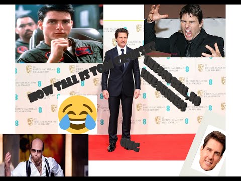 How Tall Tom Cruise Actually Is