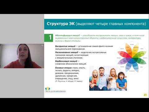 Вебинар: Развитие навыков эмоциональной компетентности у дошкольников средствами изо