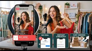 Full Demo of the Live Shopping Solution for Social Seller on Tiktok, Instagram and Facebook Buylive screenshot 4