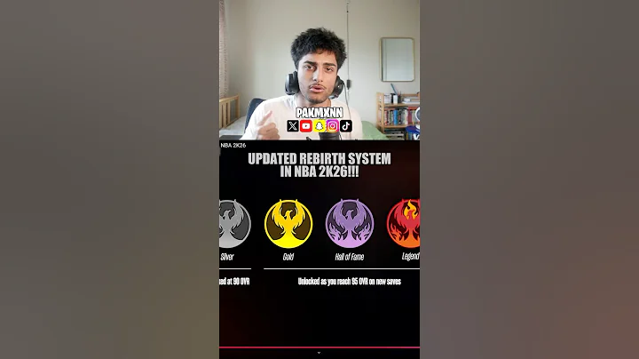 NEW REBIRTH SYSTEM IN NBA 2K26🔥🔥🥶 #NBA2KChallenge #pakmxnn #fyp #gaming #nba2k #nba2k26 #ronnie2k