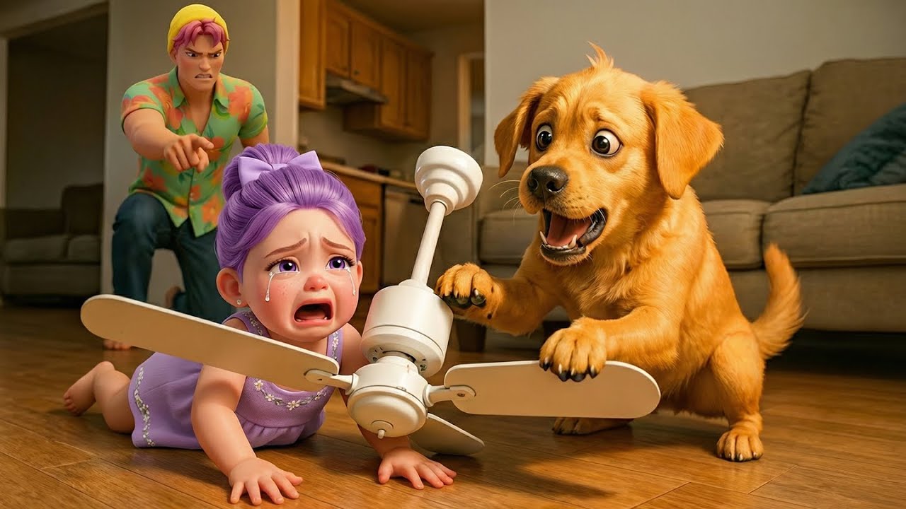 Puppy Rescues Rumi from Falling Ceiling Fan