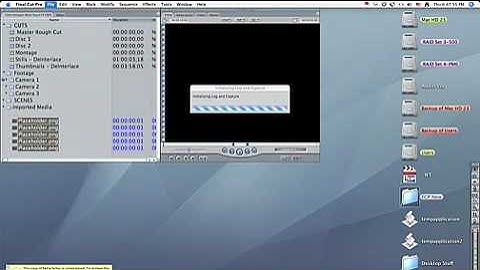 AppleScript & Final Cut Pro - 17 seconds from Prep to Digitize