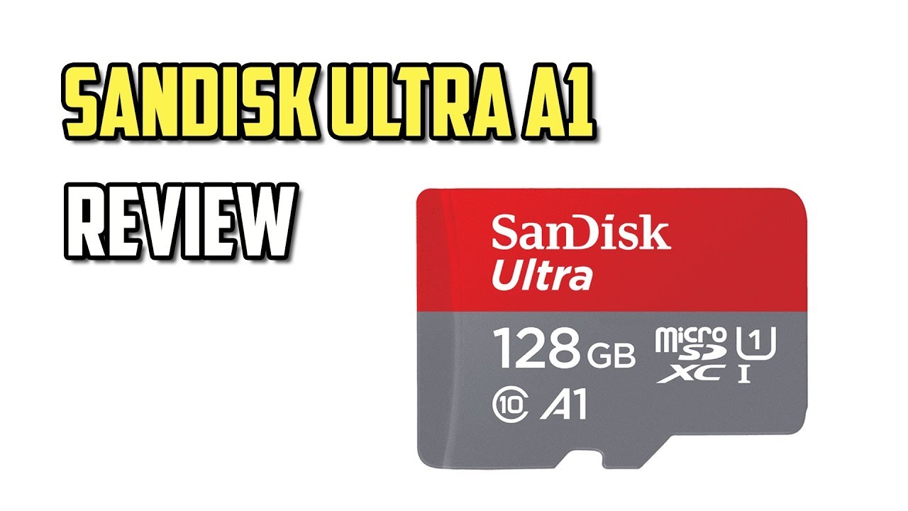 128GB SanDisk Ultra A1 microSD Review - YouTube