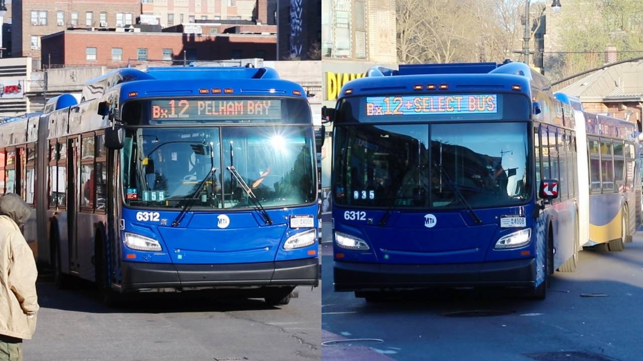 NYCT Bus: 2025 New Flyer XD60 #6312 on the Bx12 & Bx12 SBS at Fordham ...