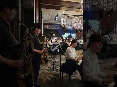 콘래드서울 그랜드볼룸 재즈4중주 Fly me to the moon 애드립구간 웨딩연주/결혼식연주