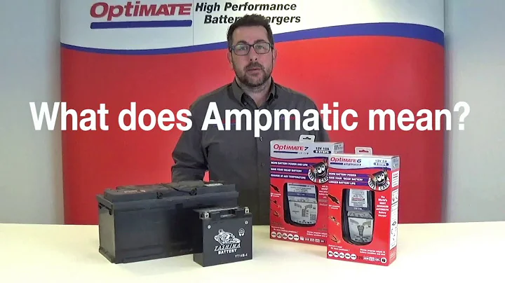 OptiMate: What does Ampmatic mean?