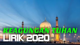 ♥️Lagu Keagungan TUHAN  (Cover) Terbaru 2020 || Sedih Bikin Keluar Air Mata