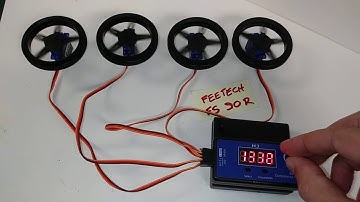 Feetech FS90R Servo & Wheel Review