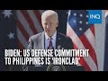 Us defense commitment to philippines ironclad after china boat collisions biden