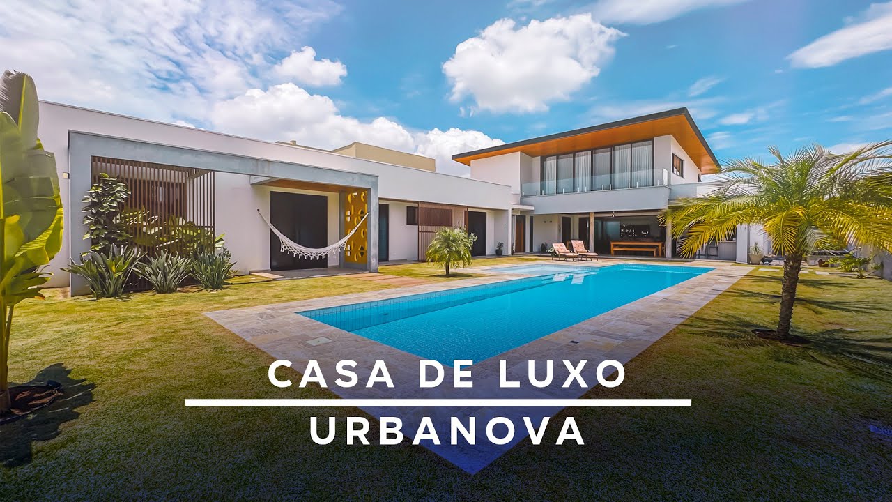 CASA DE LUXO COM 4 SUÍTES À VENDA EM CONDOMÍNIO FECHADO - URBANOVA - SÃO JOSÉ DOS CAMPOS-SP