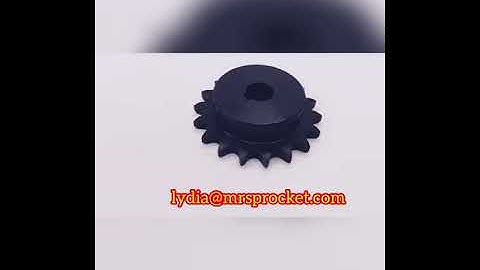 40B18T D16mm  Hub Keyway Sprocket-Lydia@mrsprocket.com