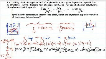 Lecture 1.13B - Honors Expanded Calorimetry