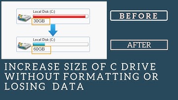 Extend size of C drive in windows 10 without data loss | LotusGeek