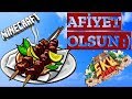 RAKİPLERİ KEBAP YAPTIM | Minecraft SkyWars