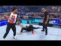 Jimmy &amp; Jey Usos Attacks Roman Reigns &amp; Solo Sikoa WWE Smackdown 2023 Highlights