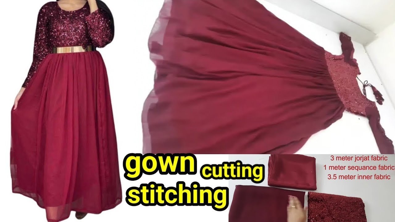 LONG GOWN Cutting Stitching Videos APK voor Android Download