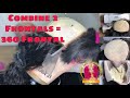 How I made 2 Frontals = One 360 Frontal | Part 1 | with Dome Cap