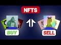 How to buy  sell nfts on tensor easy tutorial
