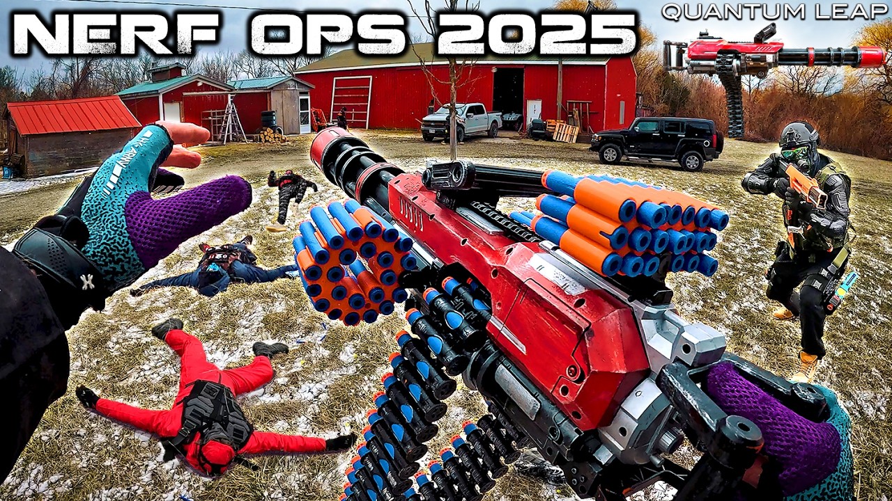 NERF OPS 2025 (Nerf First Person Shooter Collection!)