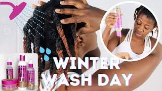 4C UPDATED NATURAL HAIR WASH DAY ROUTINE | MY WINTER WASH DAY ROUTINE | Start to Finish