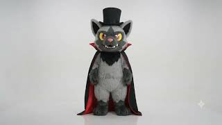 Introducing Poochyena [Pokemon Mascot Costume Wearing Top Hat & Cape]