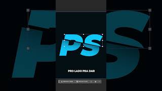 02 (INCRÍVEIS) Efeitos de Texto no Photoshop - Apenas 15 seg cada 😮 #adobephotoshop #publi