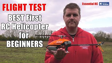BEST FIRST radio controlled (RC) HELICOPTER for BEGINNERS ! OMPHOBBY M2 Flybarless RC Helicopter