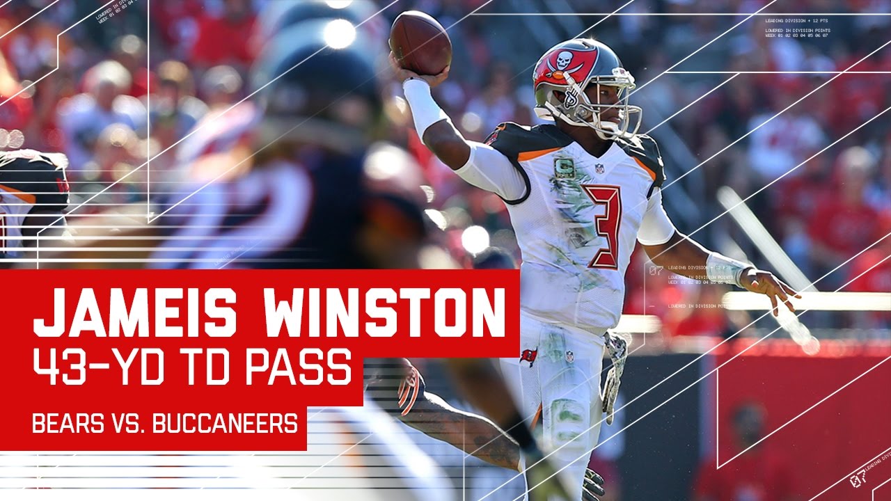 Winston Refuses to Get Sacked on Pass to Evans & Martino's 43-Yard TD! | Bears vs. Bucs | NFL