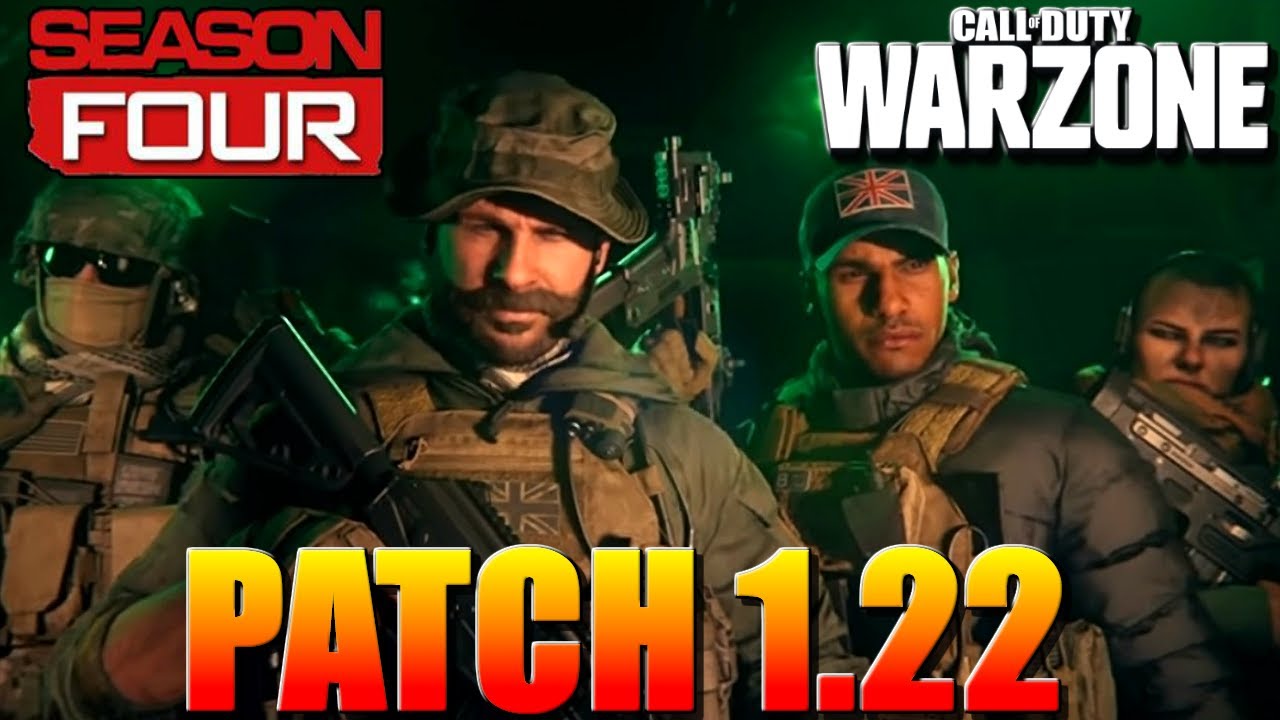 New In-Game Events, New weapons & More - Patch 1.22 Warzone Season 4 Update