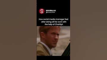 Social Media Manager Feeling Like a Boss After ChatGPT Does All the Work