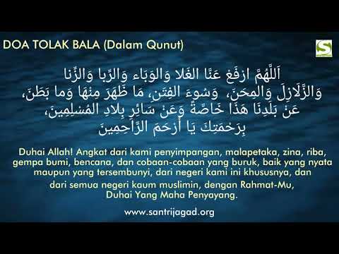 Doa Tolak Bala Dalam Qunut