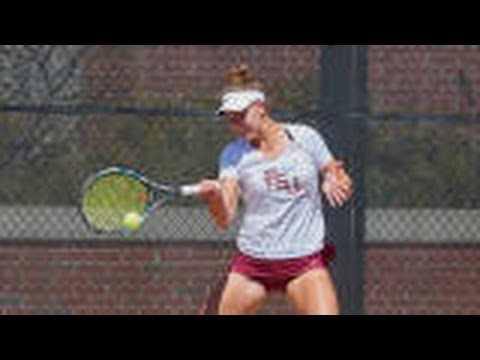 football score Women's Tennis Shuts Out Fighting Irish