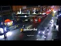 Suasana Malam Yang Sangat Ramai Dilalui Kendaran Dengan Musik Dari YouTube Library 