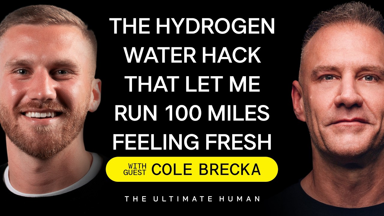 Cole Brecka: The Great World Race, 100-Mile Ultras & Why Hydrogen Water is a Recovery Tool TUH 