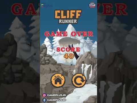 Buat Tali-mu Sendiri Untuk Kamu Lewati di Game Cliff Runner!