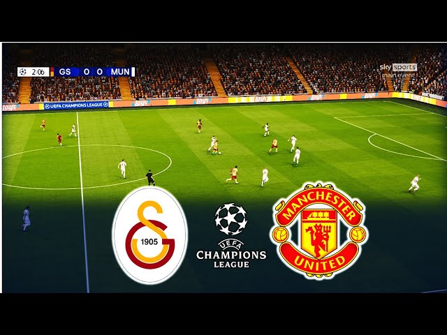 GOLS- MANCHESTER UNITED 2X3 GALATASARAY- CHAMPIONS LEAGUE 2023/24 LIGA DOS  CAMPEÕES