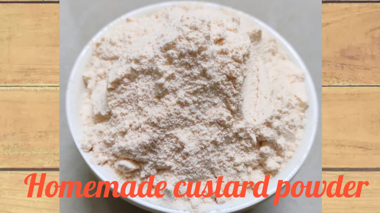 கஸ்டார்ட் பவுடர் simple and easy custard powder recipe in tamil