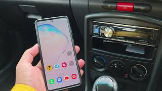 Cara Set Bluetooth Car Audio Player Blaupunkt Hokkaido 100
